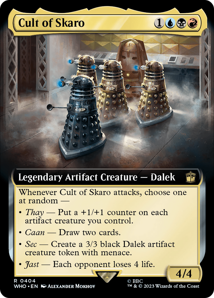 Cult of Skaro (Extended Art) [Doctor Who] | PLUS EV GAMES 