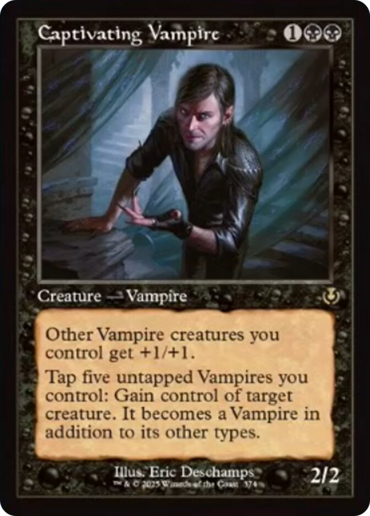 Captivating Vampire (Retro Frame) [Innistrad Remastered] | PLUS EV GAMES 