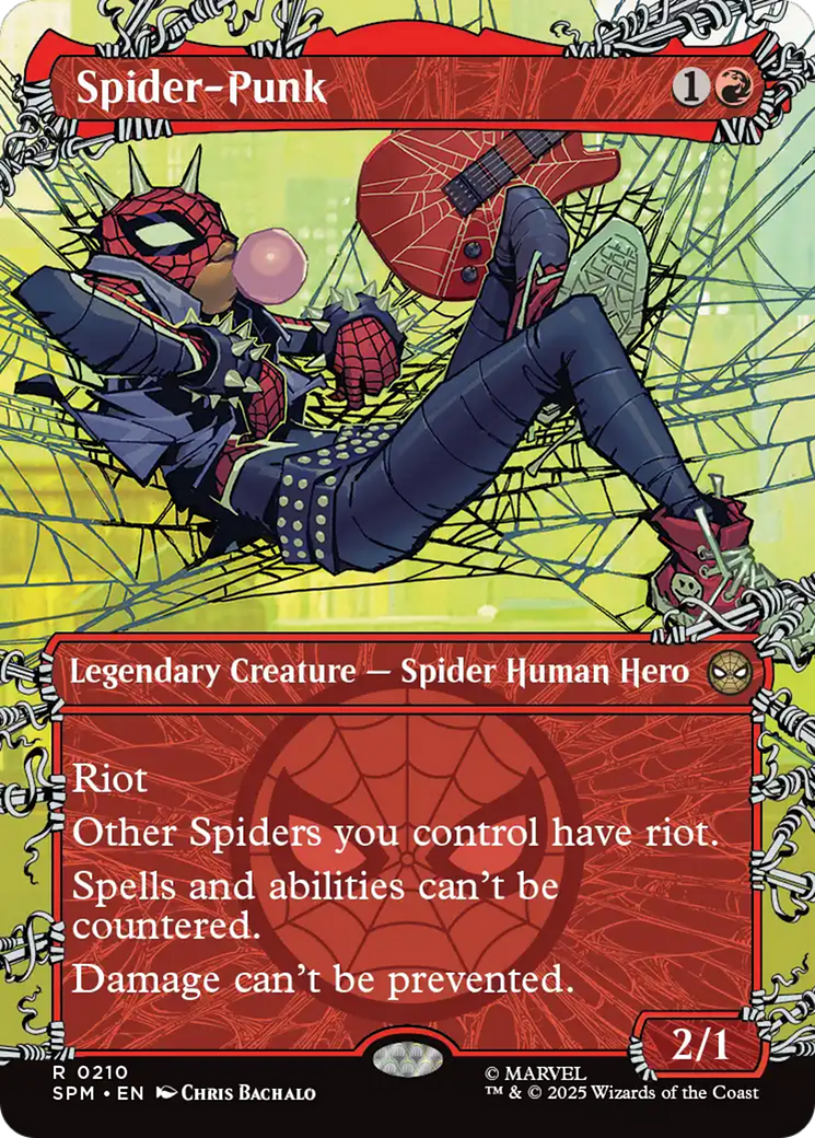 Spider-Punk (0210) (Borderless) [Marvel's Spider-Man] | PLUS EV GAMES 