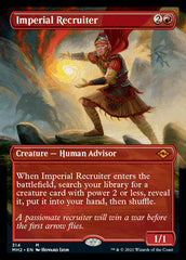 Imperial Recruiter (Borderless Alternate Art) [Modern Horizons 2] | PLUS EV GAMES 