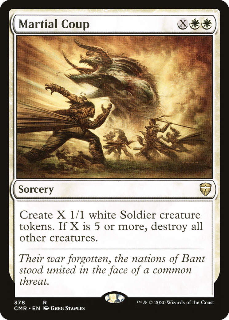 Martial Coup [Commander Legends Commander Deck]