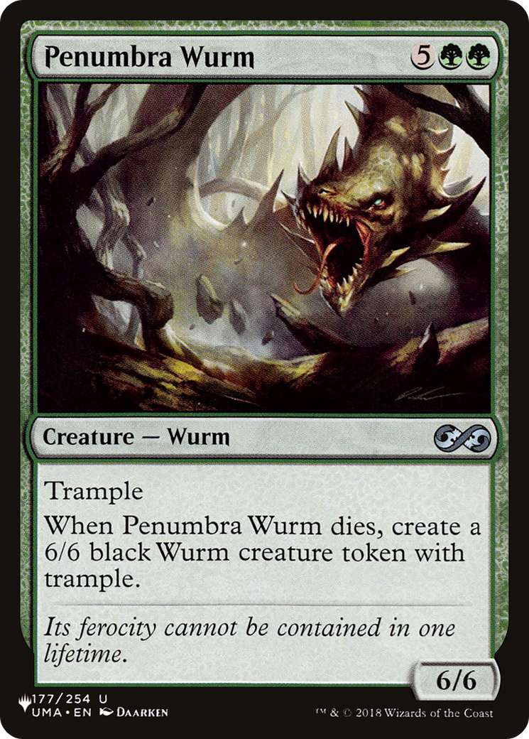 Penumbra Wurm [The List] | PLUS EV GAMES 