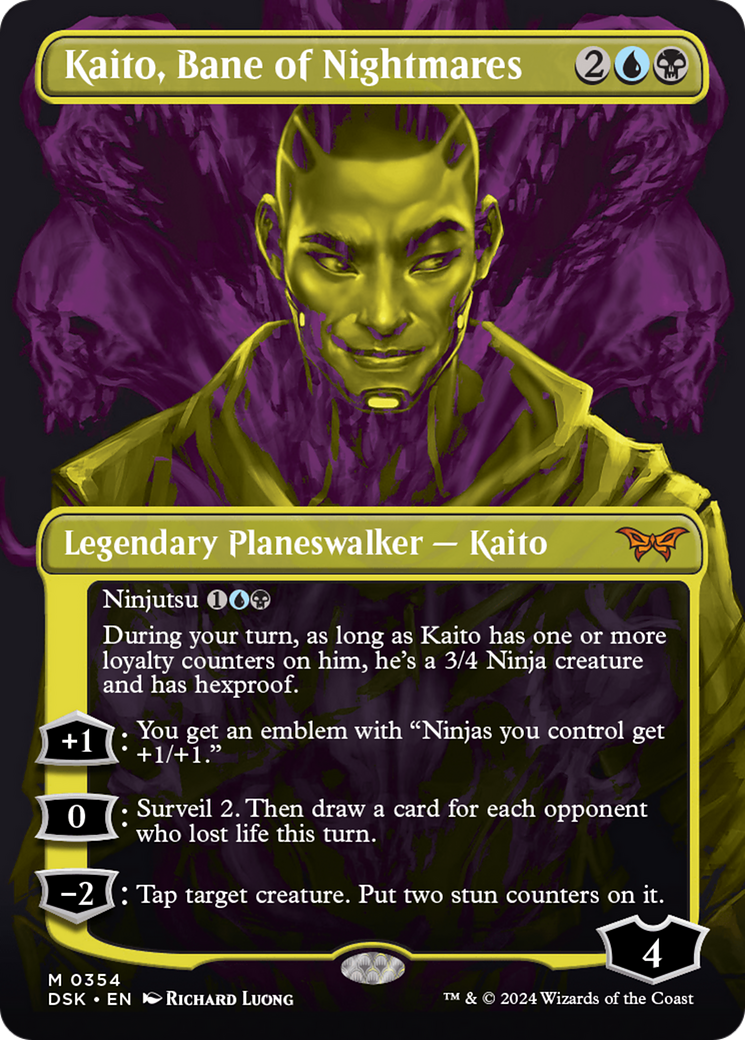 Kaito, Bane of Nightmares (Showcase) [Duskmourn: House of Horror] | PLUS EV GAMES 