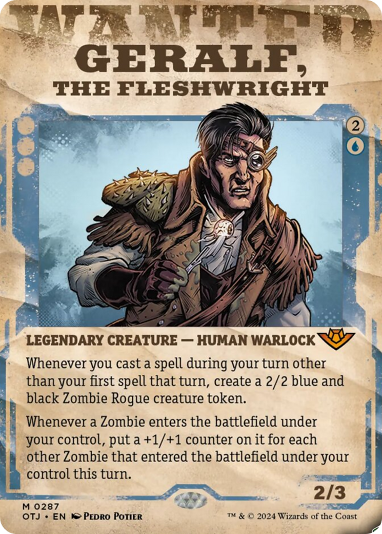 Geralf, the Fleshwright (Showcase) [Outlaws of Thunder Junction] | PLUS EV GAMES 