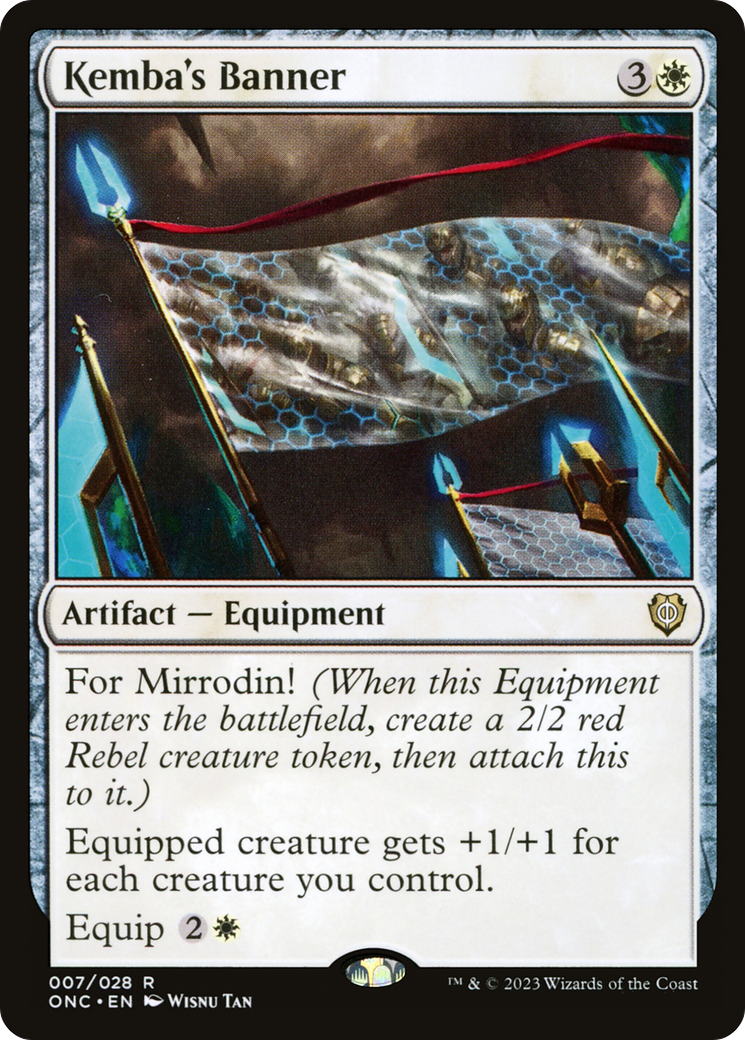 Kemba's Banner [Phyrexia: All Will Be One Commander] | PLUS EV GAMES 