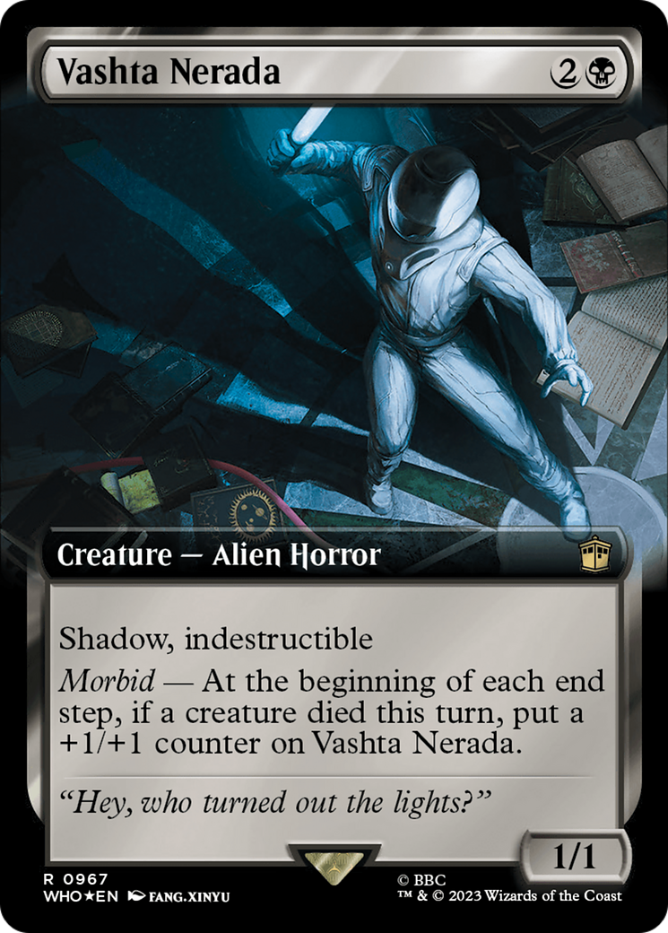 Vashta Nerada (Extended Art) (Surge Foil) [Doctor Who] | PLUS EV GAMES 