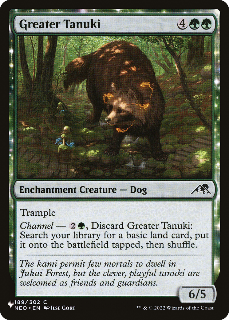 Greater Tanuki [The List] | PLUS EV GAMES 