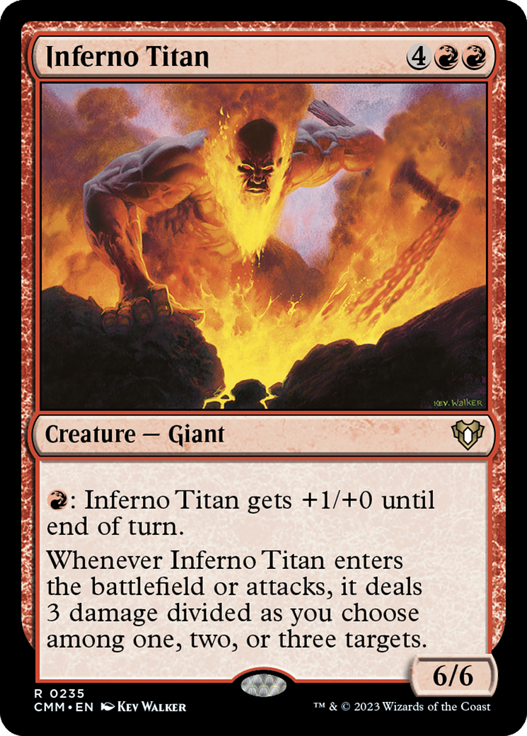 Inferno Titan [Commander Masters] | PLUS EV GAMES 