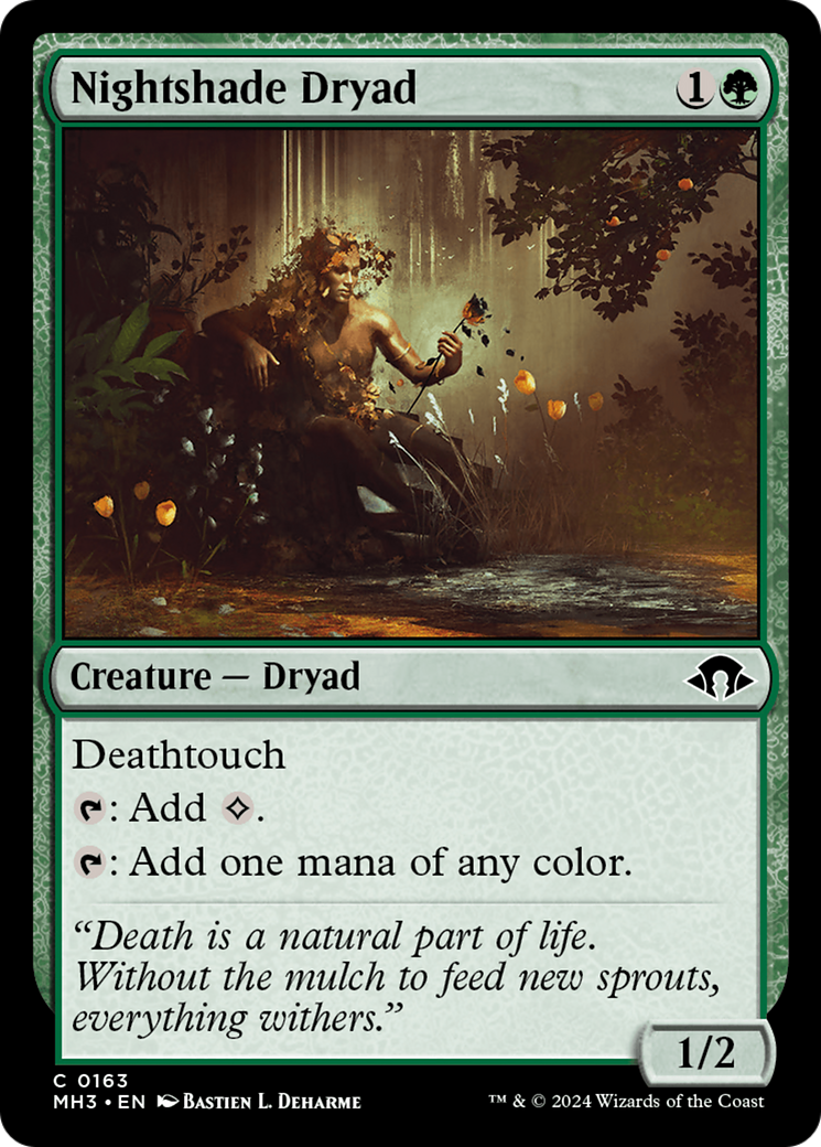 Nightshade Dryad [Modern Horizons 3] | PLUS EV GAMES 