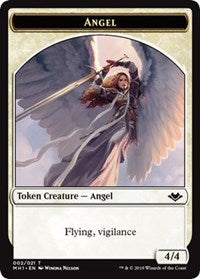 Angel (002) // Soldier (004) Double-Sided Token [Modern Horizons Tokens] | PLUS EV GAMES 