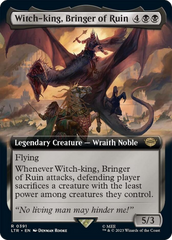 Witch-king, Bringer of Ruin (Extended Alternate Art) [The Lord of the Rings: Tales of Middle-Earth] | PLUS EV GAMES 