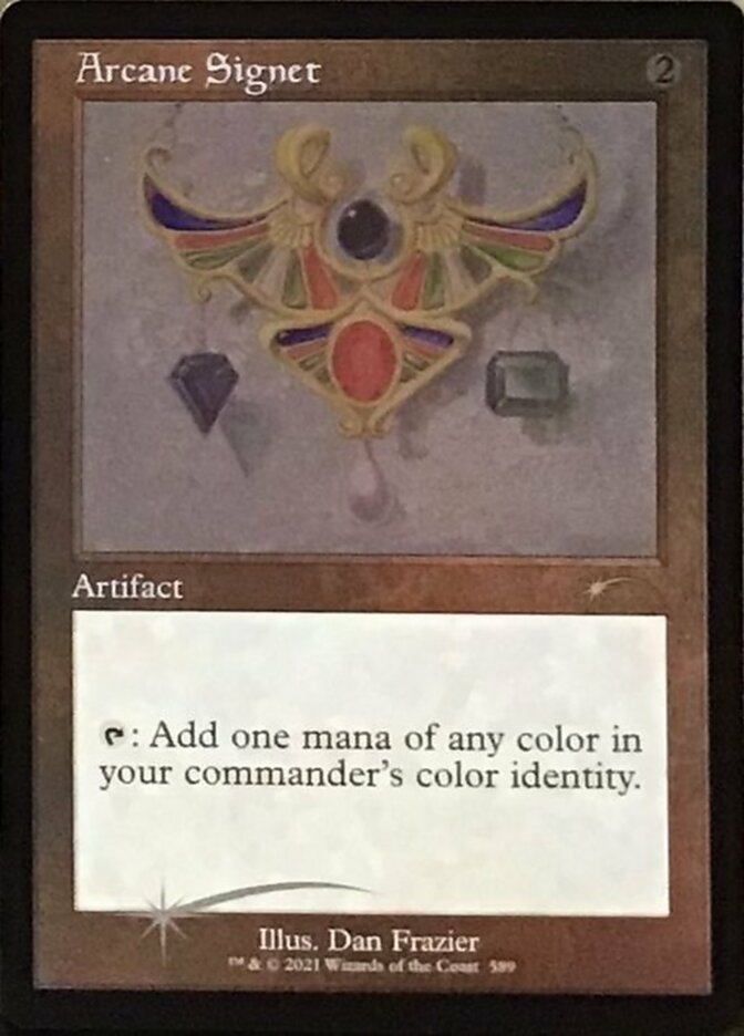 Arcane Signet (Retro) (Foil Etched) [Secret Lair Drop Promos] | PLUS EV GAMES 