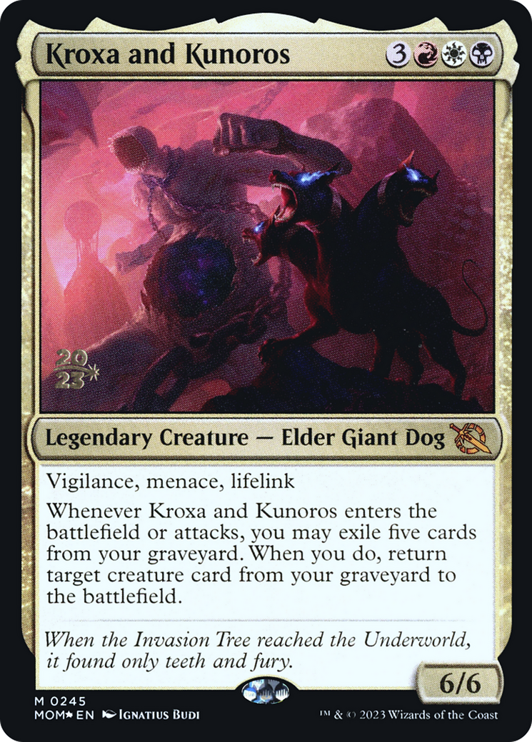 Kroxa and Kunoros [March of the Machine Prerelease Promos] | PLUS EV GAMES 