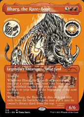 Ilharg, the Raze-Boar (Borderless Foil Etched) [Secret Lair Drop Series] | PLUS EV GAMES 