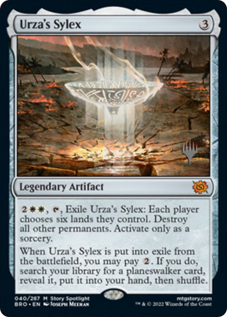 Urza's Sylex (Promo Pack) [The Brothers' War Promos] | PLUS EV GAMES 