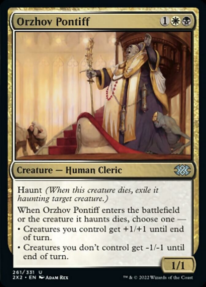 Orzhov Pontiff [Double Masters 2022] | PLUS EV GAMES 