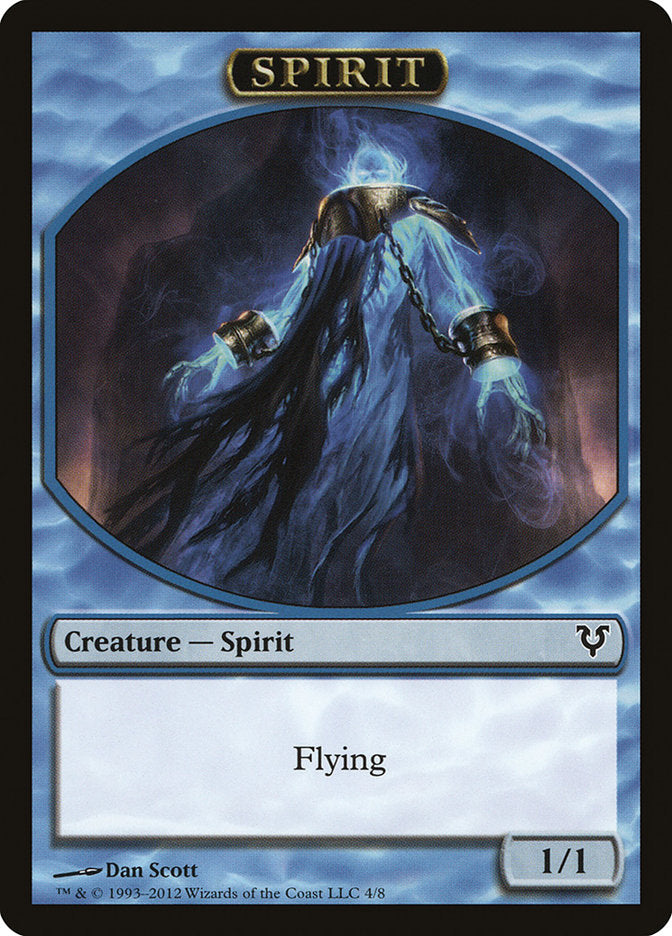Spirit Token (4/8) [Avacyn Restored Tokens] | PLUS EV GAMES 