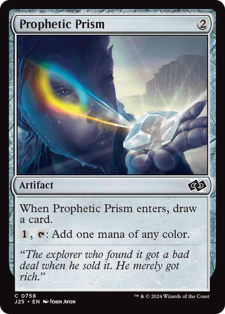 Prophetic Prism [Foundations Jumpstart] | PLUS EV GAMES 