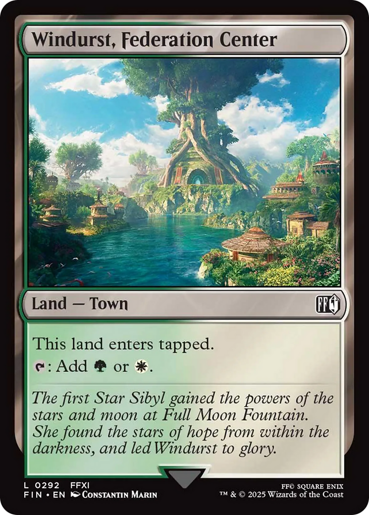 Windurst, Federation Center [FINAL FANTASY] | PLUS EV GAMES 
