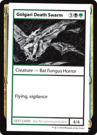 Golgari Death Swarm (2021 Edition) [Mystery Booster Playtest Cards] | PLUS EV GAMES 