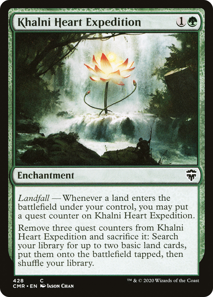 Khalni Heart Expedition [Commander Legends Commander Deck]