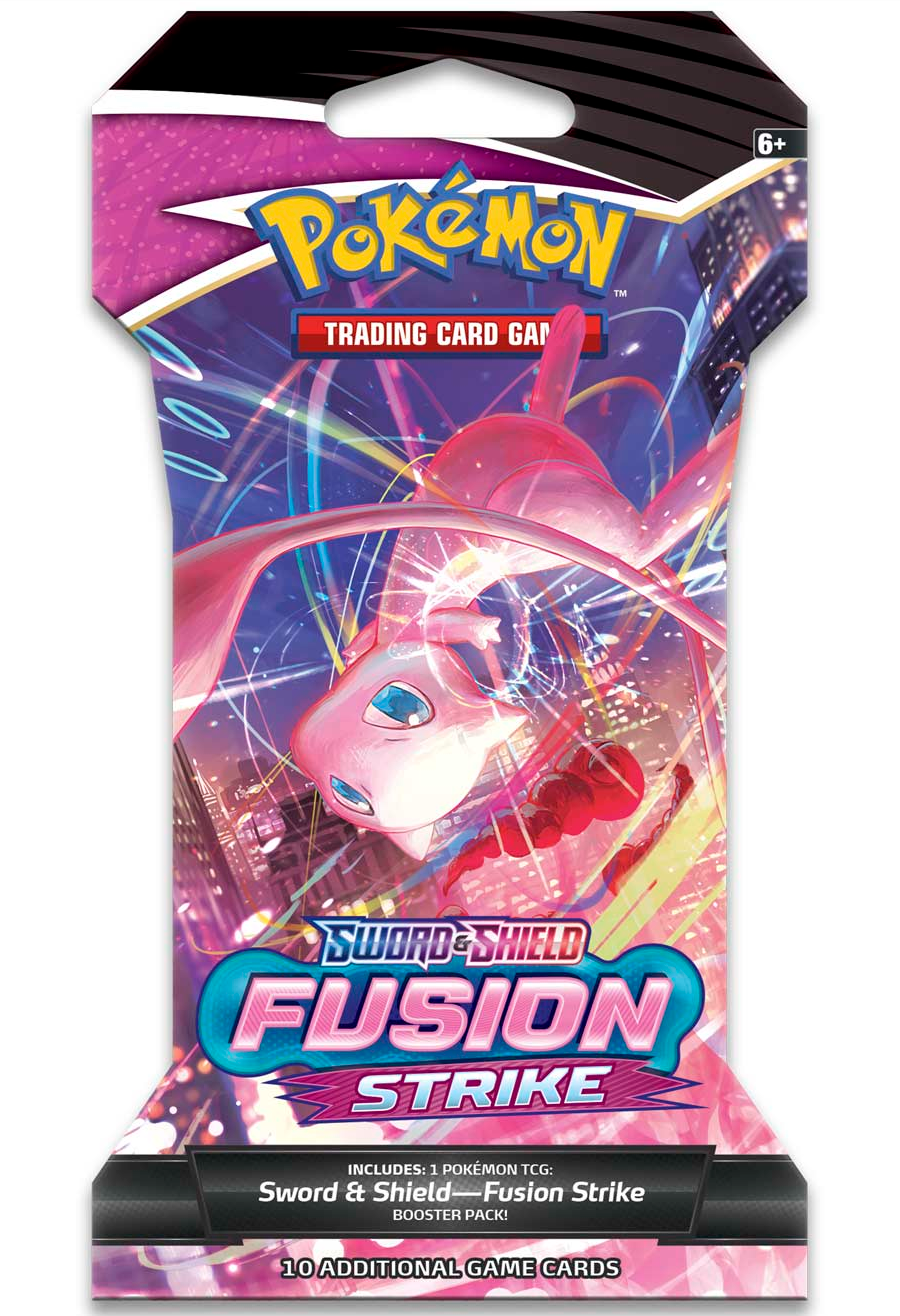 Sword & Shield: Fusion Strike - Sleeved Booster Pack | PLUS EV GAMES 