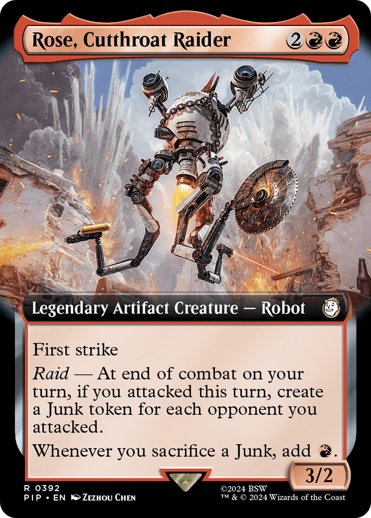 Rose, Cutthroat Raider (Extended Art) [Fallout] | PLUS EV GAMES 