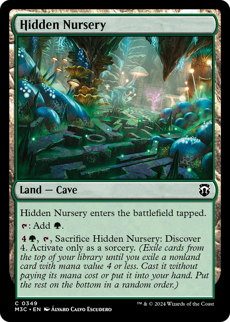 Hidden Nursery (Ripple Foil) [Modern Horizons 3 Commander] | PLUS EV GAMES 