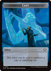 Copy // Clue Double-Sided Token [Edge of Eternities Commander Tokens] | PLUS EV GAMES 