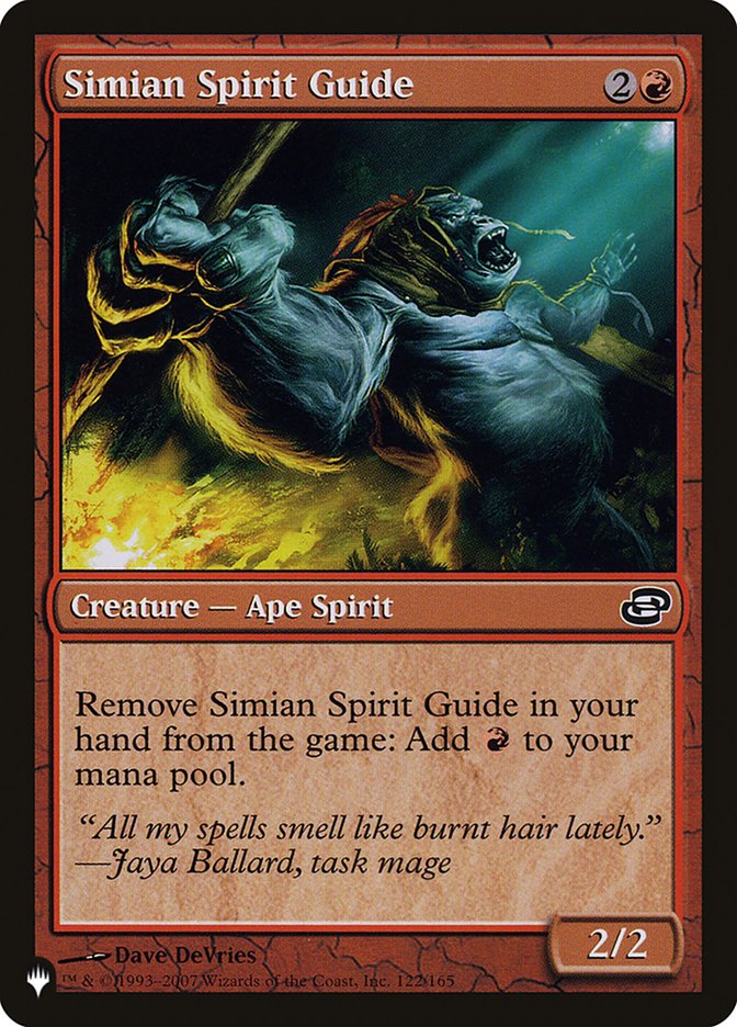 Simian Spirit Guide [The List] | PLUS EV GAMES 