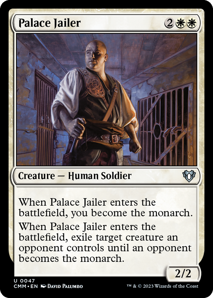 Palace Jailer [Commander Masters] | PLUS EV GAMES 