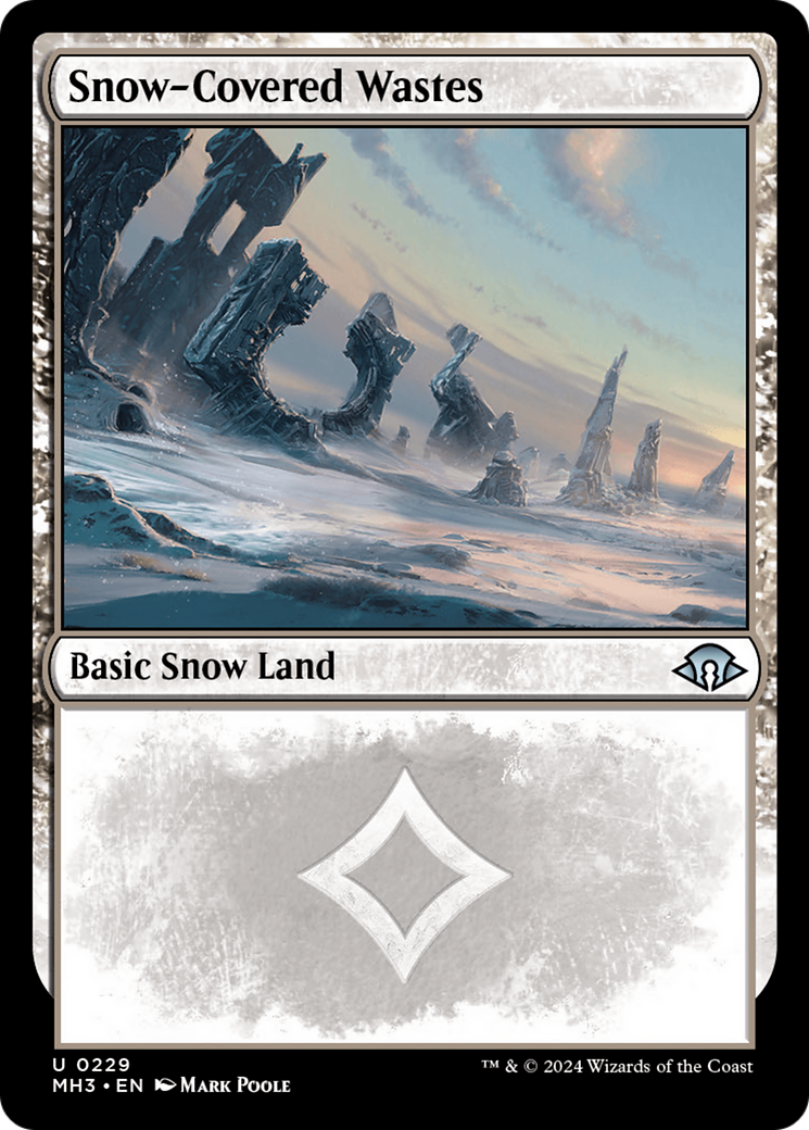 Snow-Covered Wastes (0229) [Modern Horizons 3] | PLUS EV GAMES 