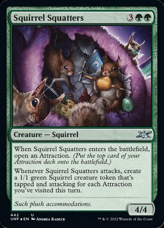 Squirrel Squatters (Galaxy Foil) [Unfinity] | PLUS EV GAMES 