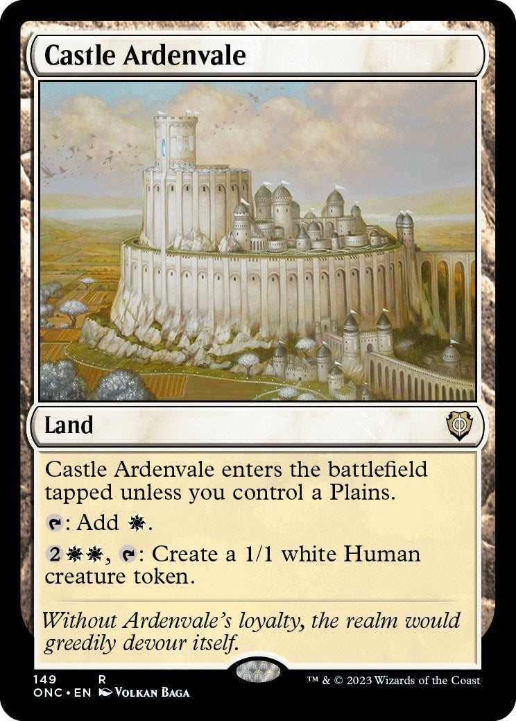 Castle Ardenvale [Phyrexia: All Will Be One Commander] | PLUS EV GAMES 