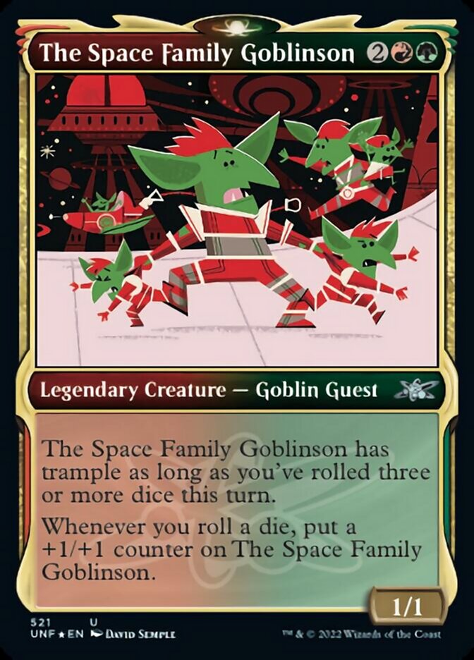 The Space Family Goblinson (Showcase) (Galaxy Foil) [Unfinity] | PLUS EV GAMES 