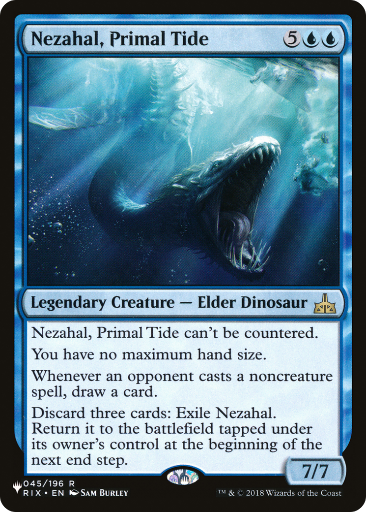 Nezahal, Primal Tide [The List] | PLUS EV GAMES 