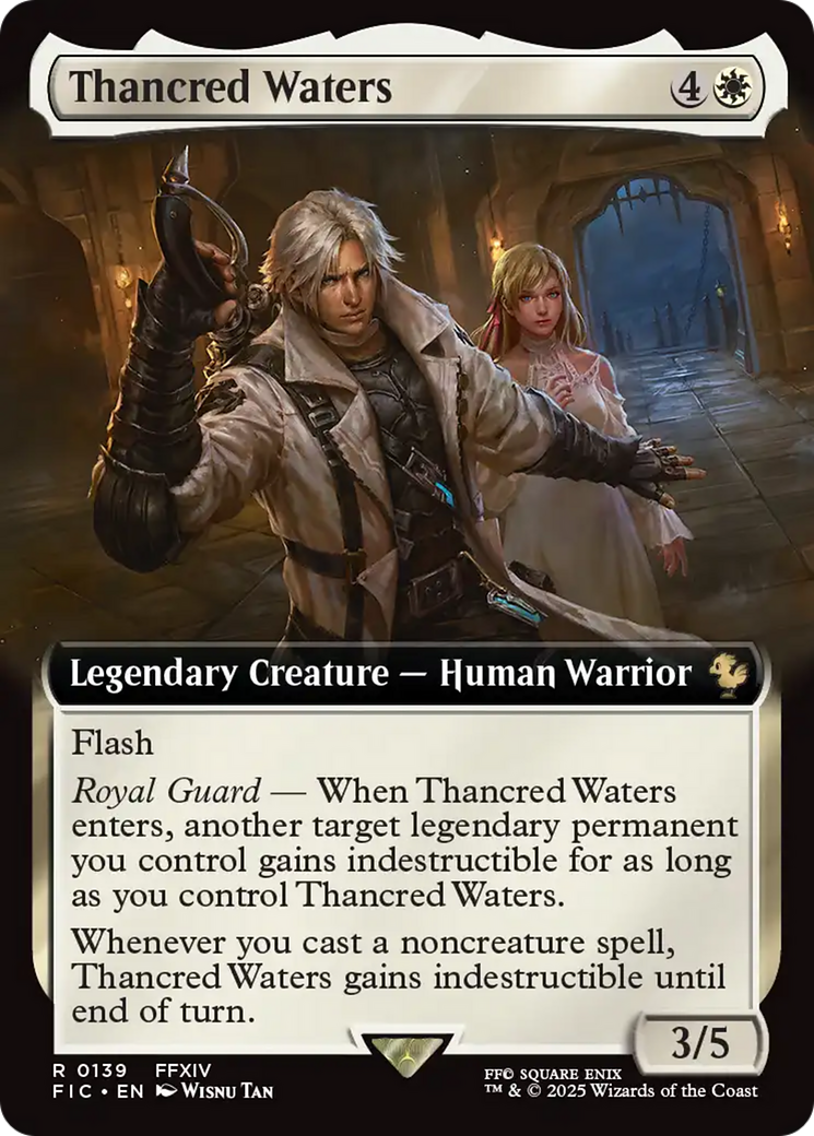 Thancred Waters (Extended Art) [FINAL FANTASY Commander] | PLUS EV GAMES 