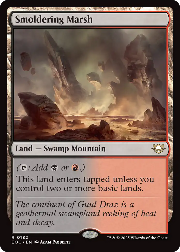 Smoldering Marsh [Edge of Eternities Commander] | PLUS EV GAMES 