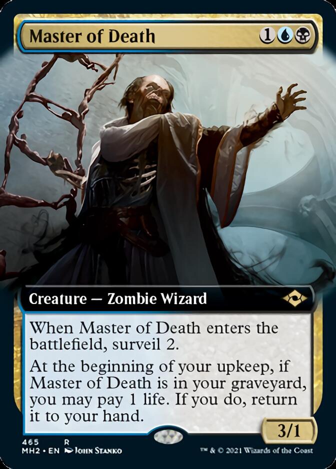 Master of Death (Extended Art) [Modern Horizons 2] | PLUS EV GAMES 