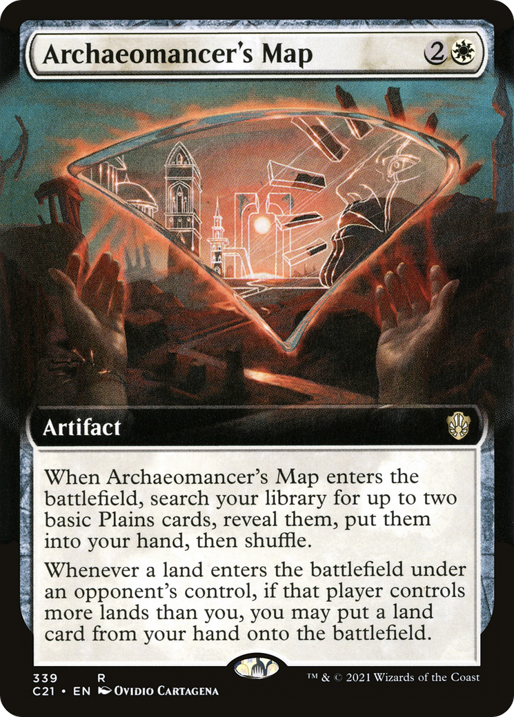 Archaeomancer's Map (Extended) [Commander 2021]