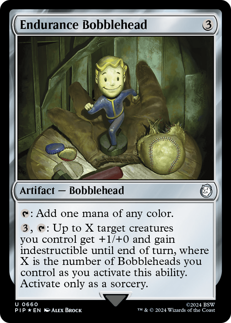 Endurance Bobblehead (Surge Foil) [Fallout] | PLUS EV GAMES 