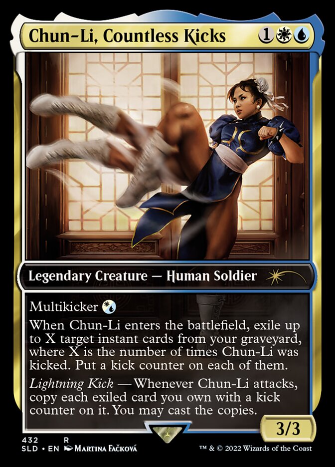 Chun-Li, Countless Kicks [Secret Lair Drop Series] | PLUS EV GAMES 