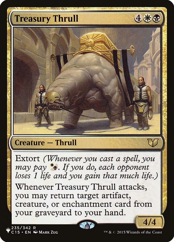 Treasury Thrull [The List] | PLUS EV GAMES 