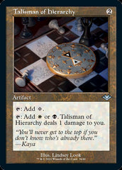 Talisman of Hierarchy (Retro Foil Etched) [Modern Horizons] | PLUS EV GAMES 