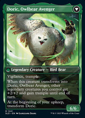 Doric, Nature's Warden // Doric, Owlbear Avenger [Secret Lair Drop Series] | PLUS EV GAMES 