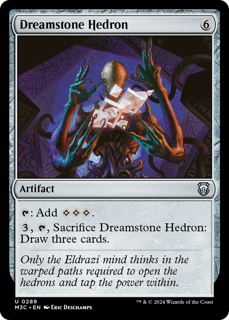 Dreamstone Hedron (Ripple Foil) [Modern Horizons 3 Commander] | PLUS EV GAMES 