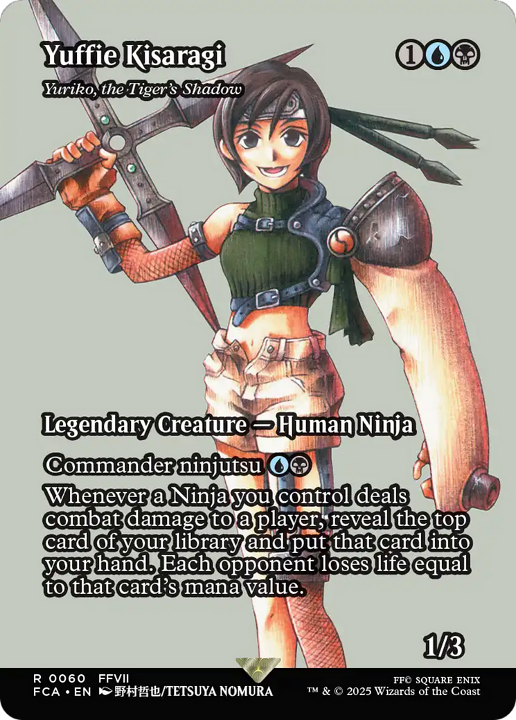 Yuffie Kisaragi - Yuriko, the Tiger's Shadow (Showcase) [FINAL FANTASY : Through the Ages] | PLUS EV GAMES 