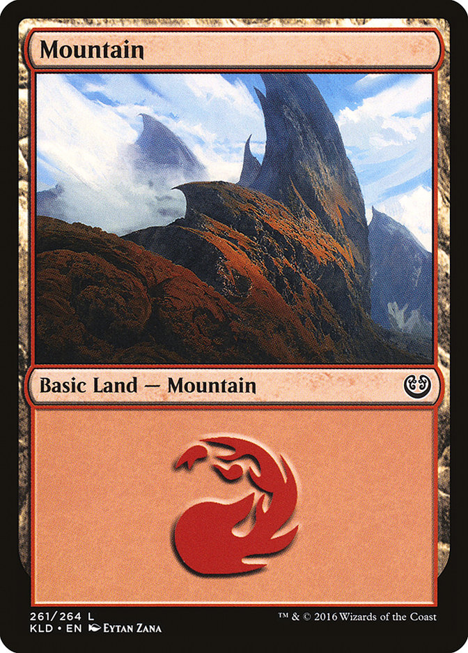 Mountain (261) [Kaladesh] | PLUS EV GAMES 