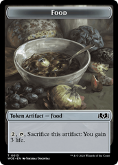 Knight // Food (0013) Double-Sided Token [Wilds of Eldraine Tokens] | PLUS EV GAMES 