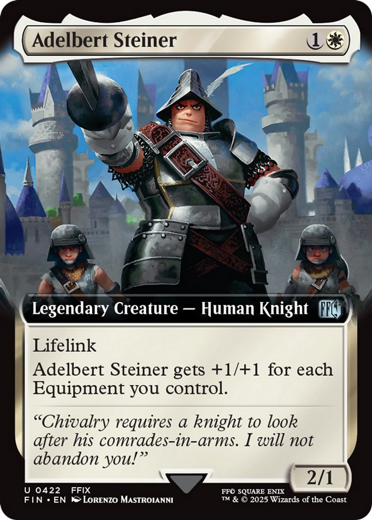 Adelbert Steiner (Extended Art) [FINAL FANTASY] | PLUS EV GAMES 